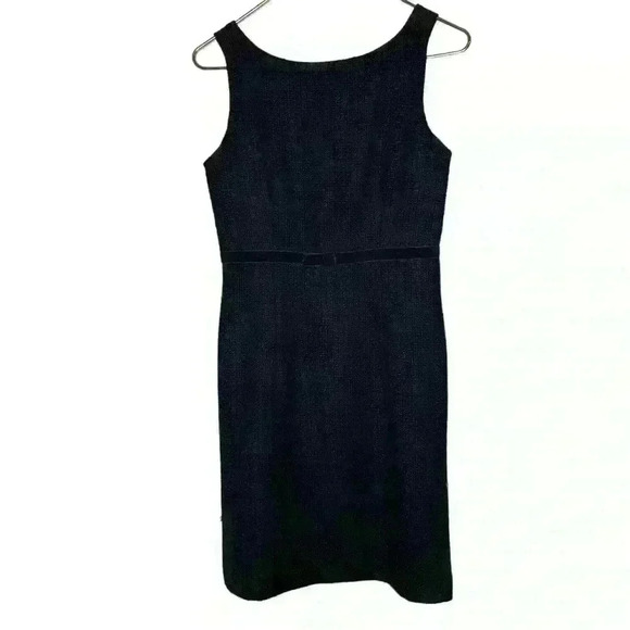 Gap Black Dress Acrylic and Wool. Size Small. Fitted dress Sleeveless. - Picture 3 of 8